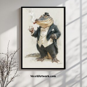 Smoking Alligator