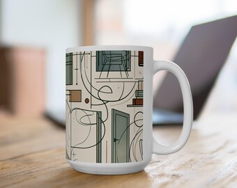 Cozy Coffee and Books Mug | Ceramic Coffee Mug