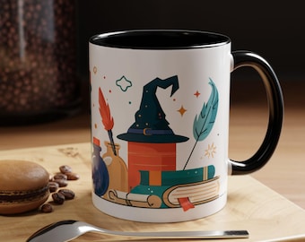 Witchy Potion Shelf Mug | Accent Coffee Mug