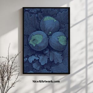 Fig Fruit Tree – Vintage‑Style Botanical Printable Art (Instant Download)