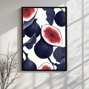 Fig Fantasy – Vintage‑Style Botanical Printable Art (Instant Download)