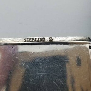 Antique Sterling Silver Floral Match Safe Vesta Case - Etsy