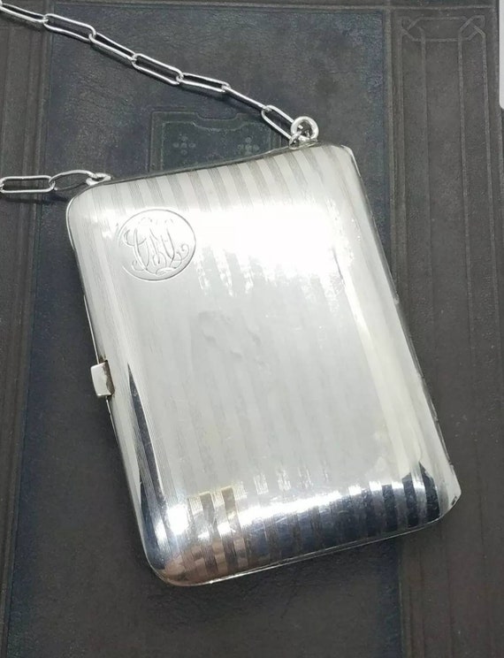 Art Deco Sterling Silver Coin Money Dance Purse W Mechanical Pencil C A Vanderbilt Etsy UK