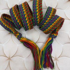 Wide Rainbow Belt - Etsy display picture 1