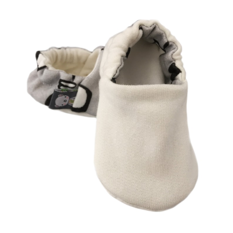 Custom Milk Bottle Shoes Organic Grey Moccasins Newborn Etsy UK