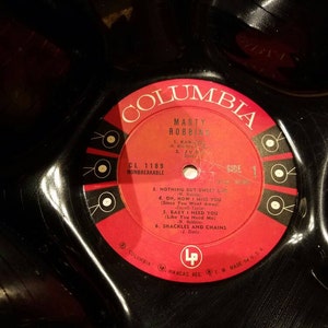 Record Bowls Decor, Set of 4, Music Theme Decor, Retro Vinyl, Wedding, Party, Home Decor image 3