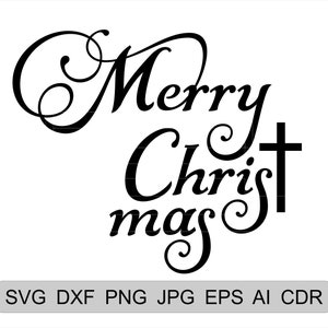 Merry Christmas SVG, Christmas SVG, Christmas digital cut file, Christmas clipart, Merry Christmas for cricut, Christmas print, Christmas ai
