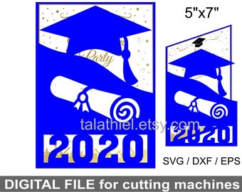 Download Graduation Invitation Svg Etsy