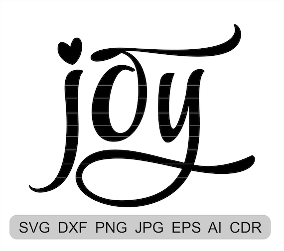 Download Joy Svg File Joy Heart Sign Joy For Cricut Joy Heart Etsy SVG, PNG, EPS, DXF File