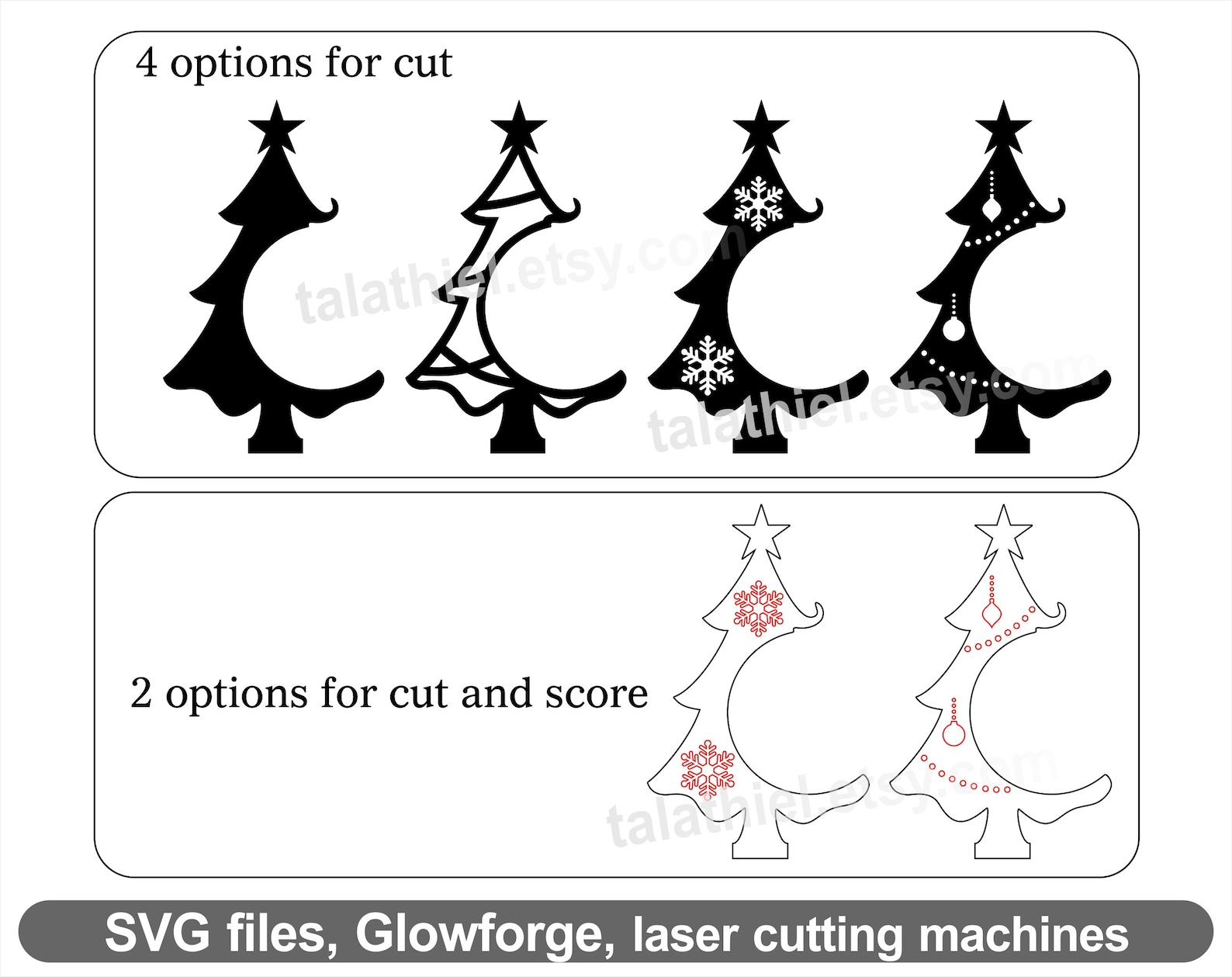 Christmas Ornament Holder Svg File Svg Christmas Etsy