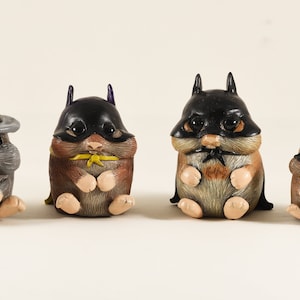 The Goth-Ham collection: Cute Hamster sculptures