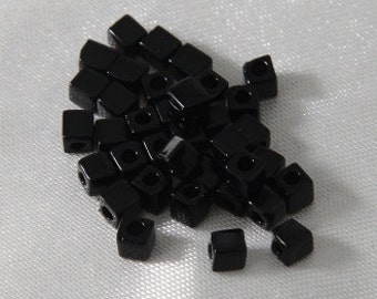 Matte Crystal Opaque 4mm SB04-131F 20 Grams Japanese Miyuki Cube Bead