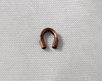 100 pcs - 4mm Wire Guardians Antique Copper