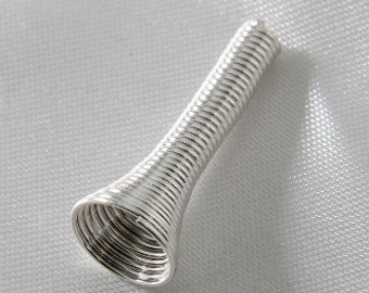 Spring Bead Cap Cone 24mm - 20 pcs