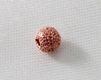 4mm Bright Copper Stardust Beads - 100 pcs - last lot