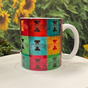 Iowa State University Pop Art Mug