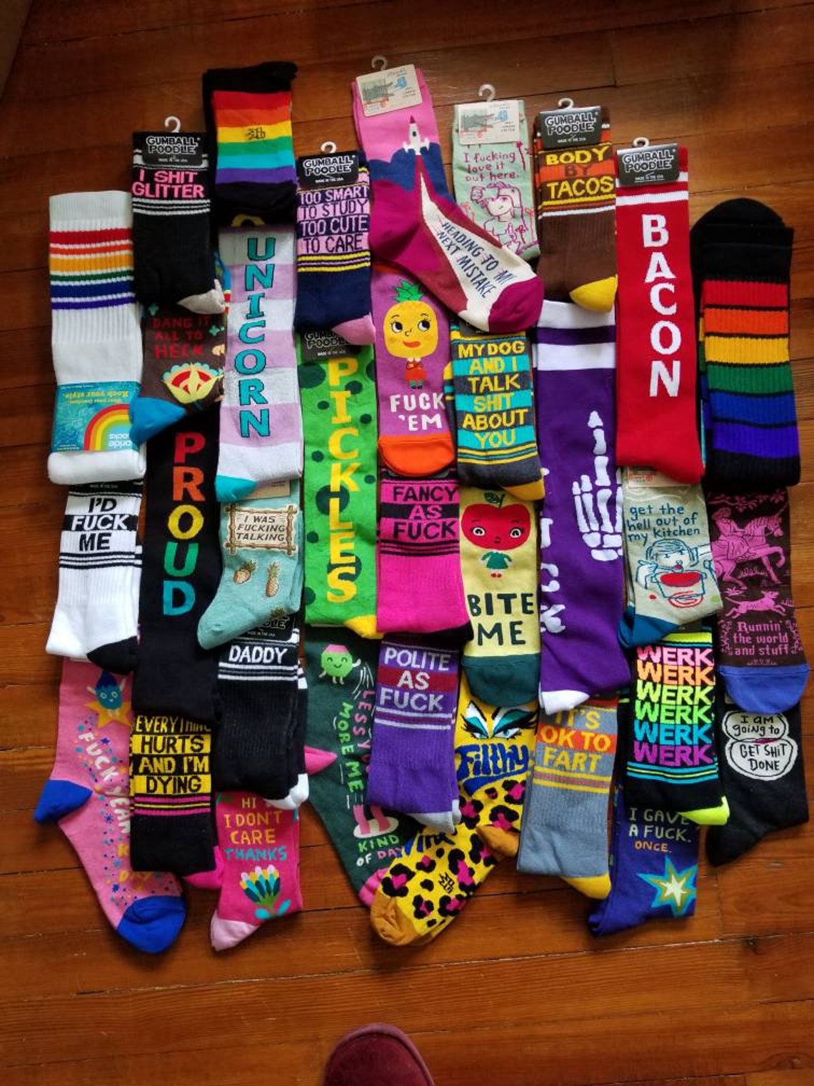 SOX SOCK BOX mystery box filled with assorted fun socks Etsy