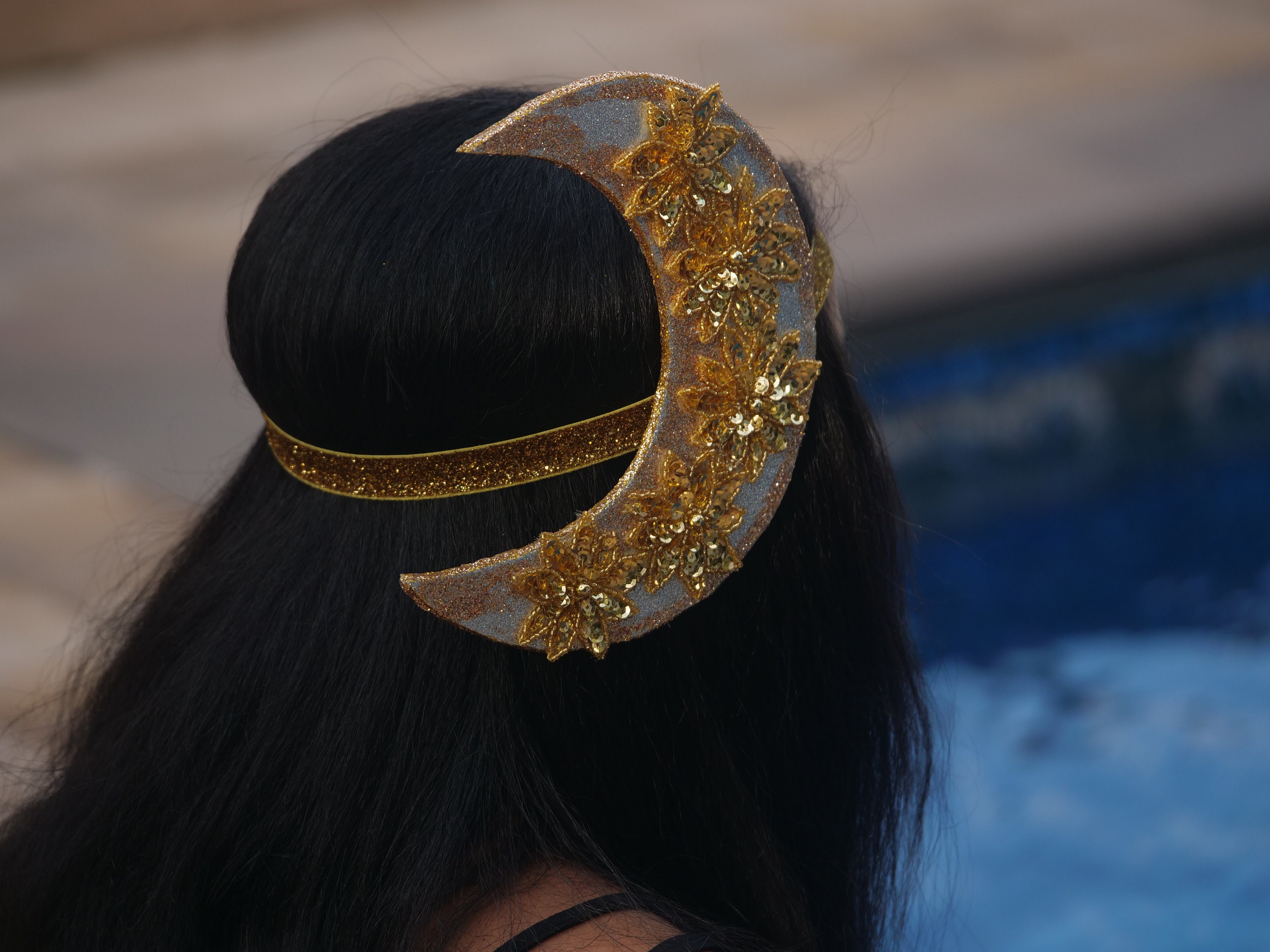 moon village headband