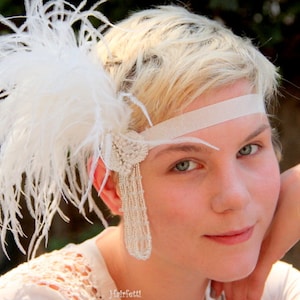 Gatsby headband,  flapper headpiece, 1920s headpiece, flapper headband, 1920s wedding, costumes for women, flapper dress