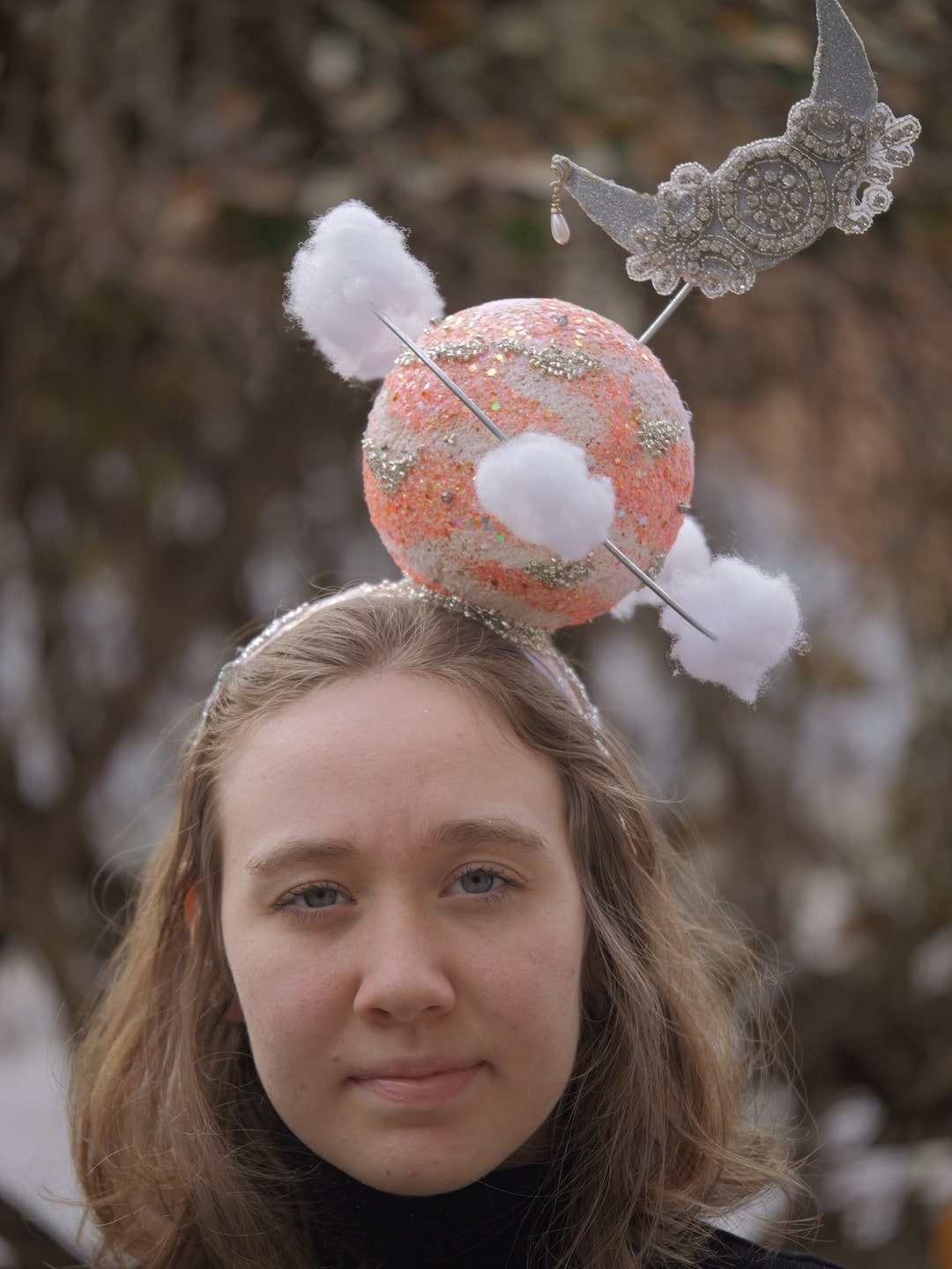 Cloudy Headpiece Solar System Headband Earth Day Etsy