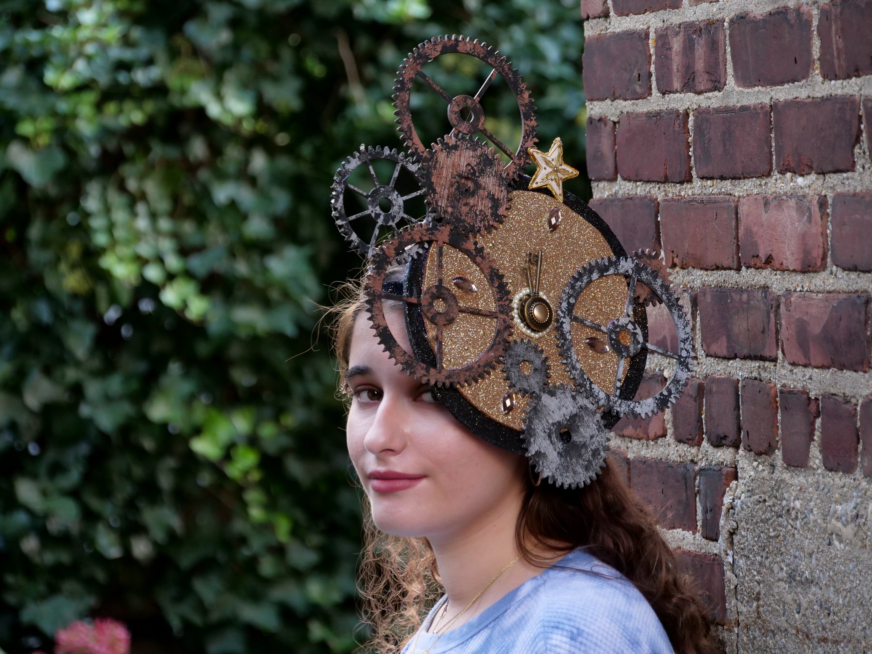 Steampunk Headpiece Steampunk Clock Steampunk costume Etsy