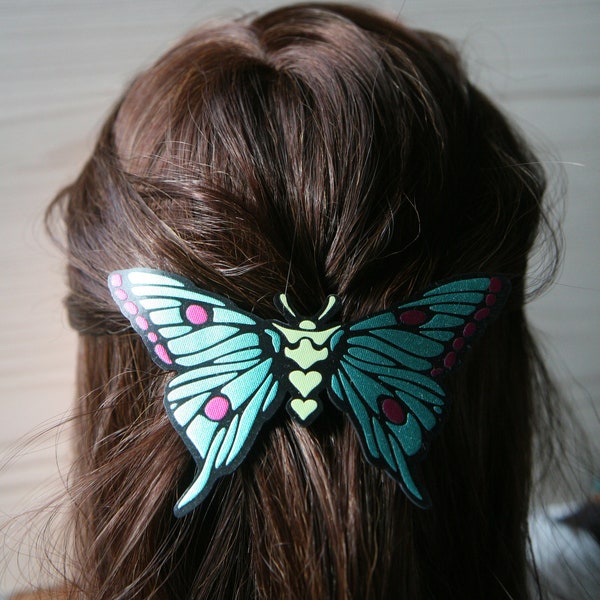 Barrette à cheveux papillon, pince à cheveux