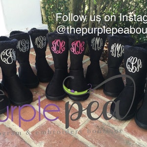 Kids monogrammed duck boots 2025
