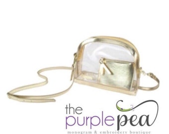 Game day Purse, Clear purse, Clear Stadium Purse, Clear Bag, LSU Purse, NFL Purse, Saints Purse, SEC Purse