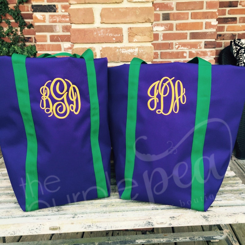 Mardi Gras Striped Box Bag main image 0