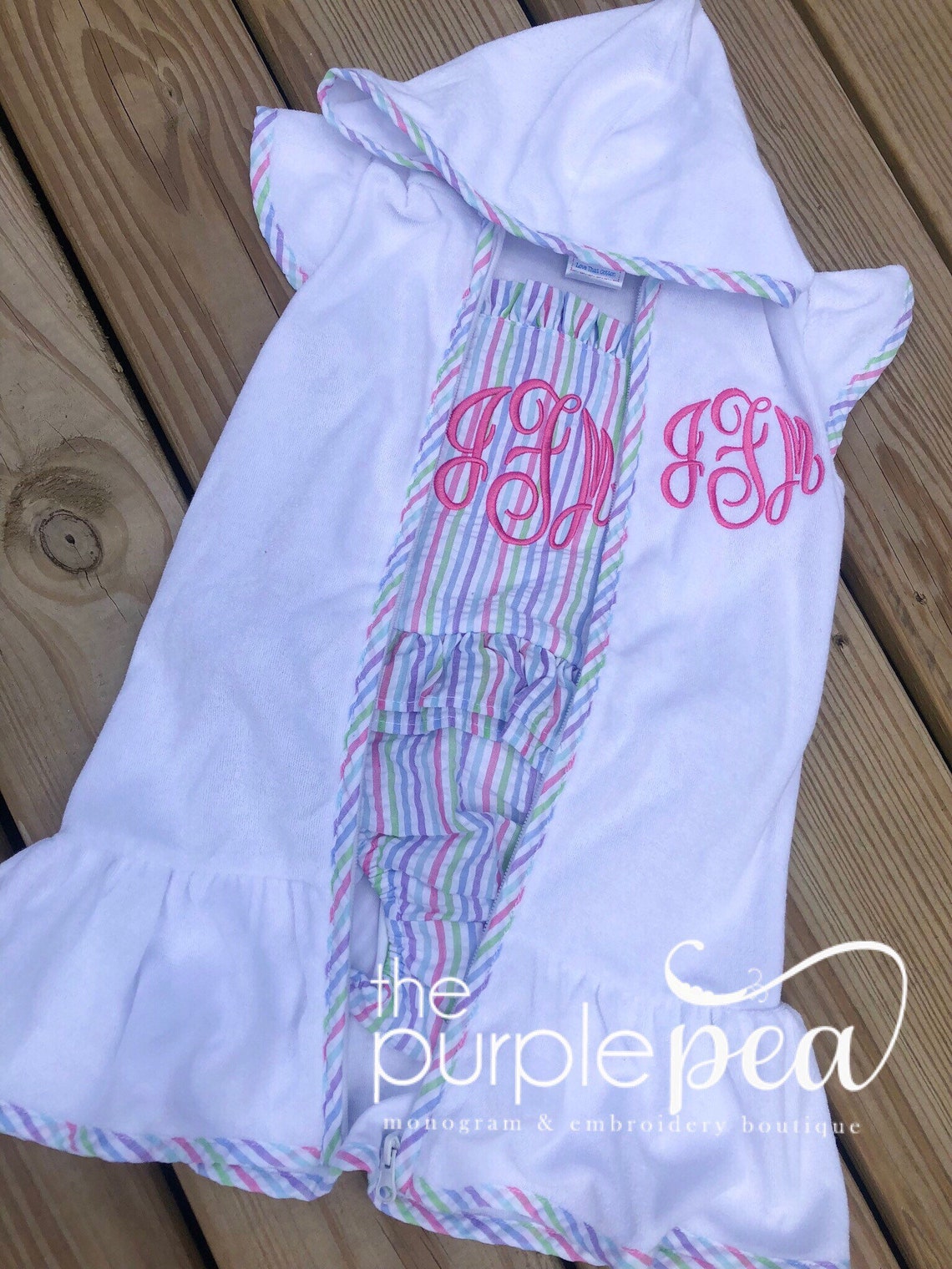 Girls Monogrammed Swim COVER UP Kids Swim Cover Up Cover Up Etsy