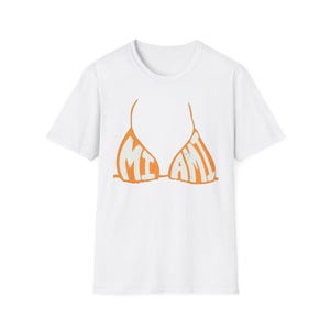 Miami College Game Day T-Shirt: Orange Green UMiami Team Tee