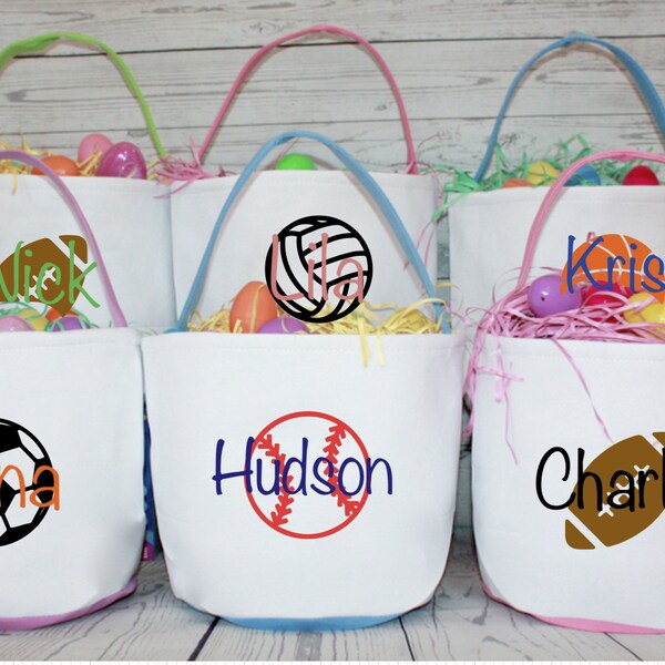 Kids Easter Basket Etsy