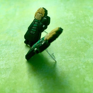 Malfoy Character earrings