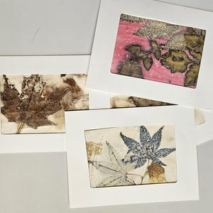 Pacote de kit Ecoprint em papel, use com meus tutoriais e workshops online, impressão botânica, suprimentos Ecoprint, impressão de folhas, artesanato em papel