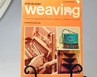 Vintage Weaving Craft Book: Step-by-Step Instructions, Full Color