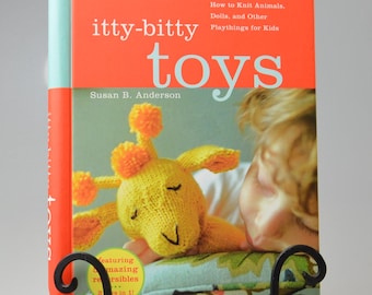 Knitted Toy Patterns Craft Book Itty-Bitty Toys by Susan B. Anderson DIY Craft