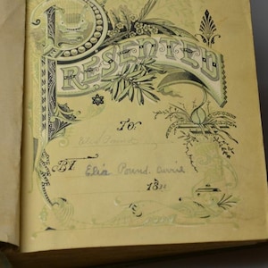 Antique Book 1895 The Delsarte Speaker Or Modern Elocution for Young Folks and Amateurs