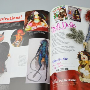 Craft Magazine Soft Dolls & Animals July 2009 DIY Doll Pattern Designer Doll 90 Dolls of All Kinds image 10