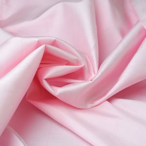Vintage Jim Thompson Silk Premium Quality Fabric Over 2 1/2 Yards Light Pink Designer Thai Silk Apparel Fabric