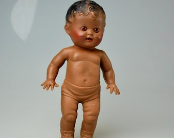 米国サンラバー社 TOD-L-DEE ドール　1950年代　米国製　レトロ人形 Vintage Sun Rubber Co Tod-l-dee & Tod-l-tim Dolls: 1950s Kitsch