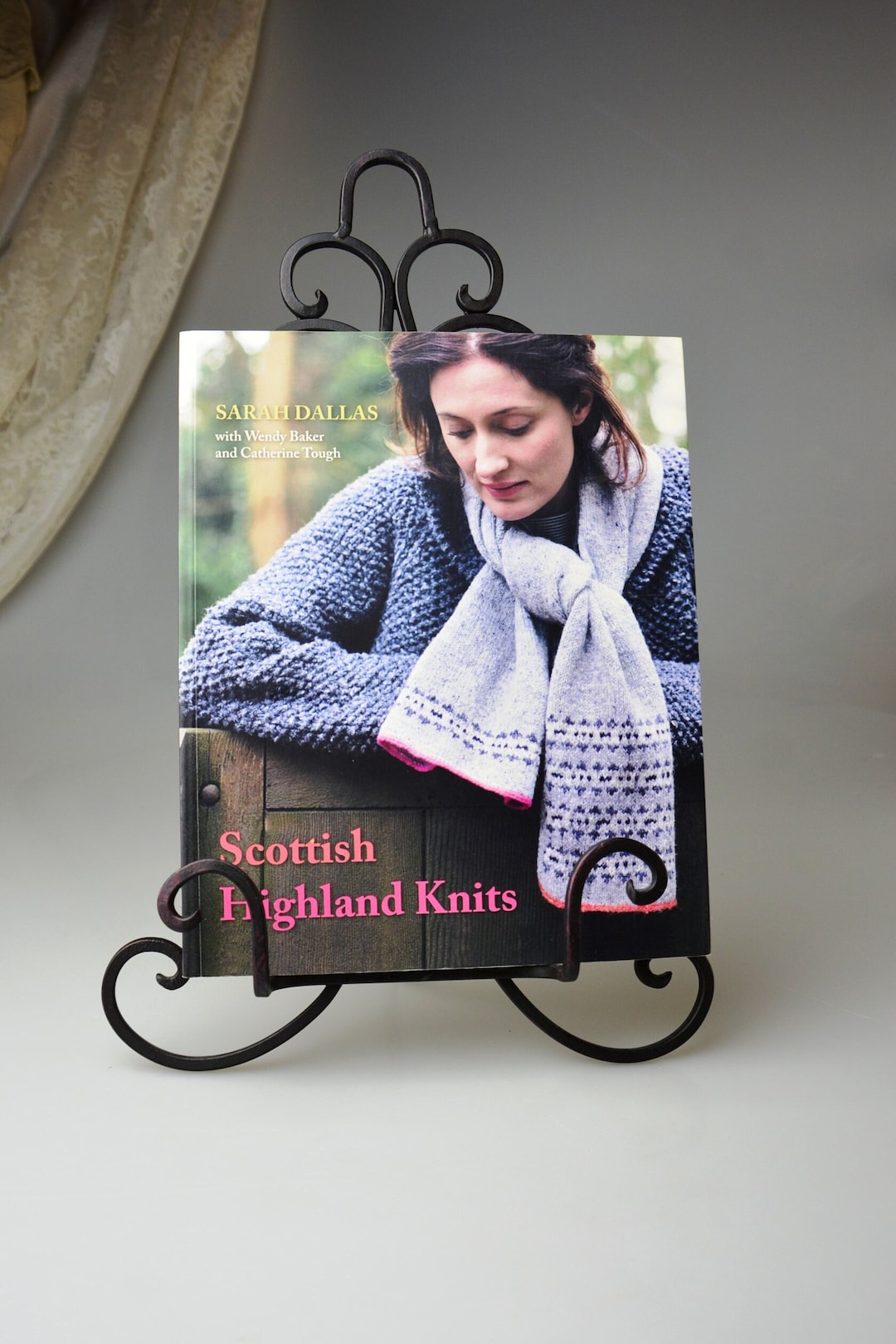 Hand Knit Craft Book Scottish Highland Knits by Sarah Dallas Etsy UK
