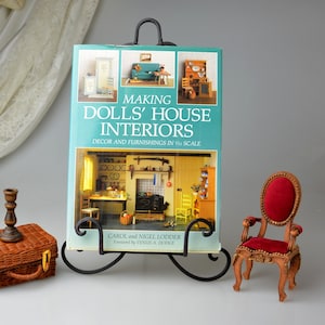Dollhouse Interiors Book: 1/12 Scale Decor & Furniture Patterns
