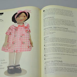 Craft Magazine Soft Dolls & Animals July 2009 DIY Doll Pattern Designer Doll 90 Dolls of All Kinds image 3