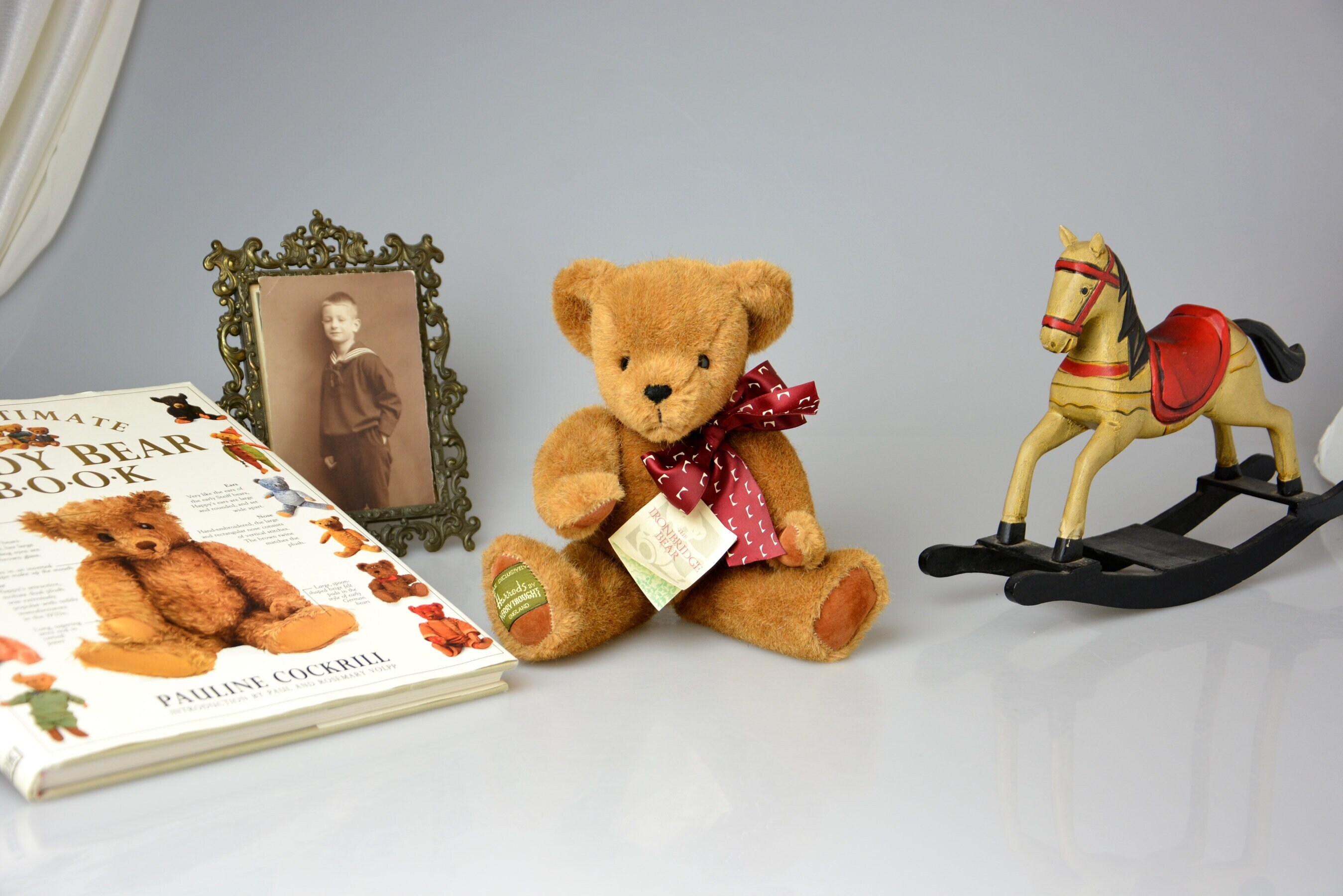 Handmade English Mohair Bear Harrods by 