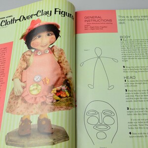 Craft Magazine Soft Dolls & Animals July 2009 DIY Doll Pattern Designer Doll 90 Dolls of All Kinds image 6
