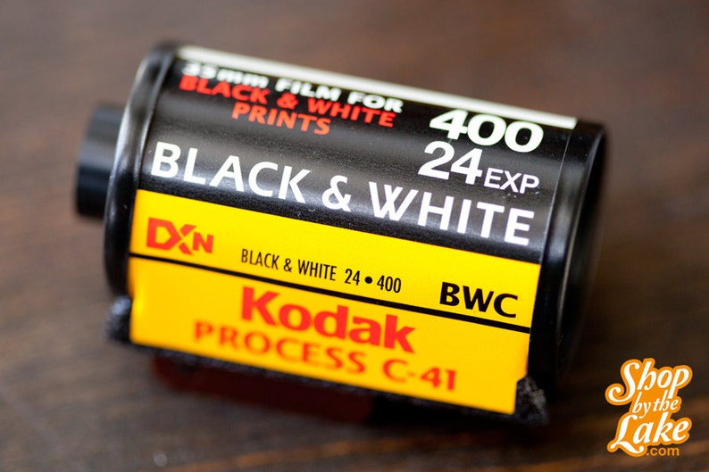 1 Roll Expired 35mm Kodak Black and White Regular C-41 400CN Film 24 exp