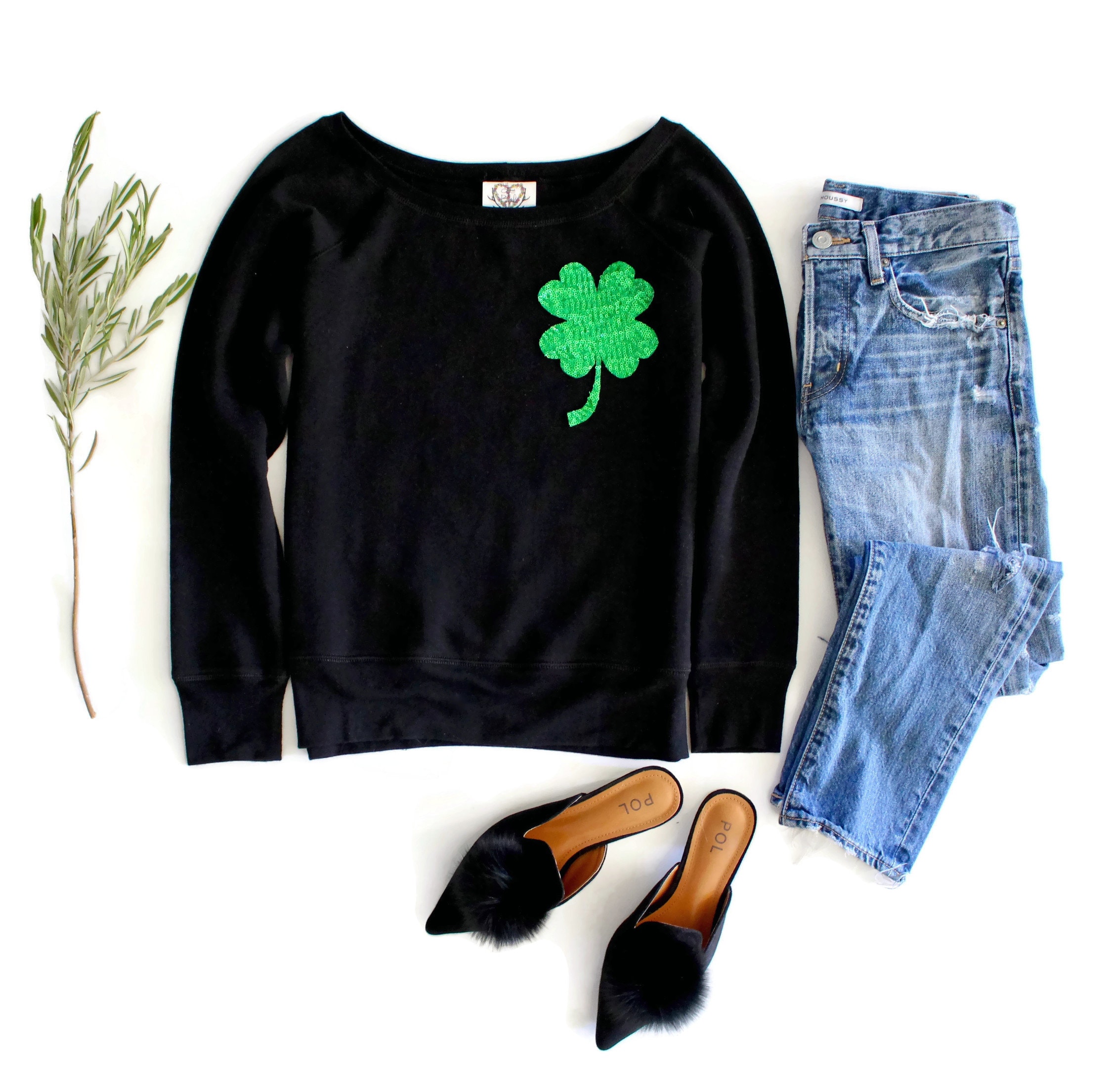 Off the shoulder st patty's day shirts sale