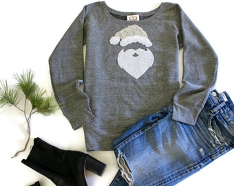 Sudadera Cascanueces De Lentejuelas Para Mujer Loose Navidad