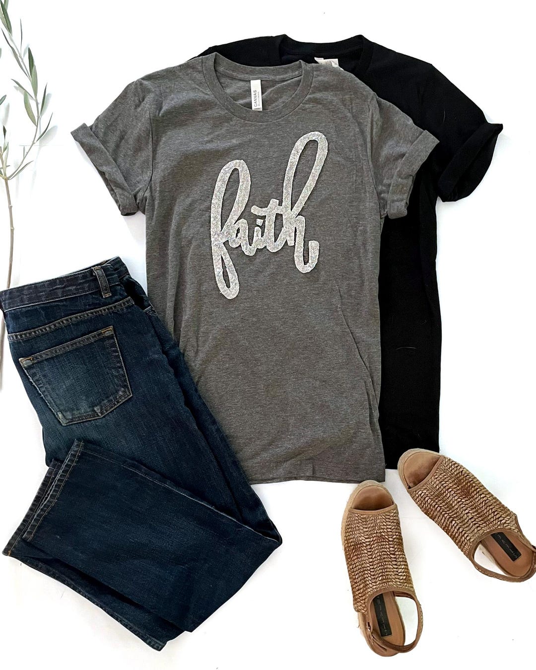 Sequin Faith Shirt / Faith T Shirt Womens / Inspirational Shirt ...