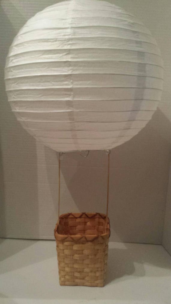 Hot air cheap balloon centerpiece